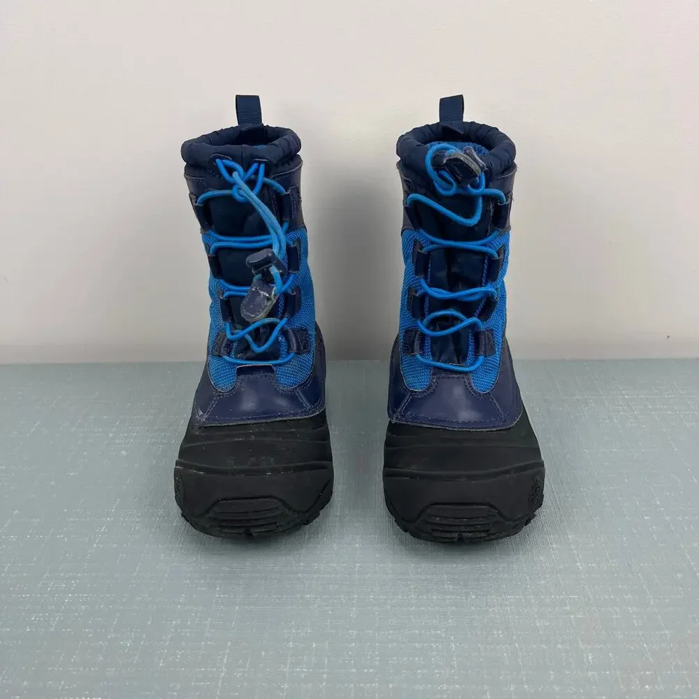 The North Face Kids' Alpenglow Waterproof Boot Blue 1